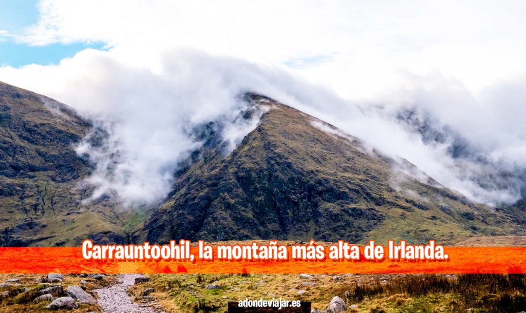 Carrauntoohil, la montaña más alta de Irlanda