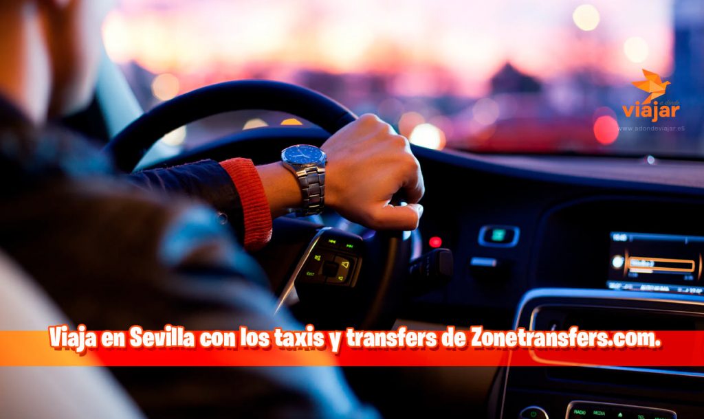 Viaja en Sevilla con los taxis y transfers de Zonetransfers.com