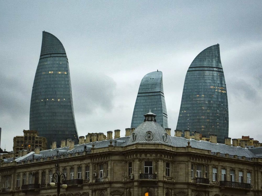 Flame Towers Bakú
