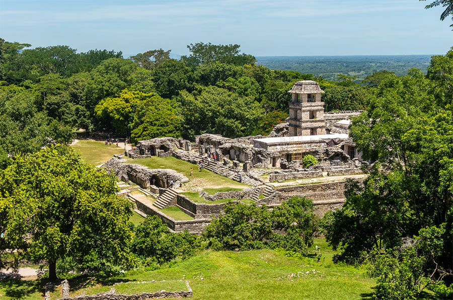 Ruinas de Yaxchilan Chiapas