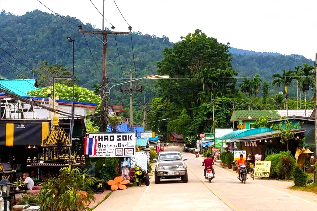 El pueblo de Khao Sok
